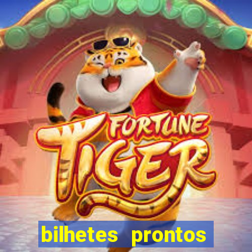 bilhetes prontos futebol hoje